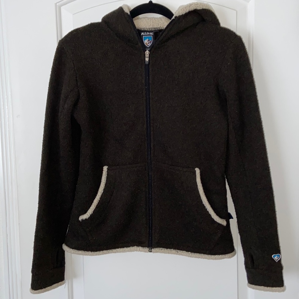Kuhl Alfpaca Fleece Full Zip Jacket Grey - Large Kuhl Alfpaca Fleece Full Zip Jacket Grey - Large